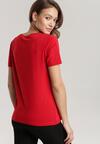 Czerwony T-shirt Leucedice