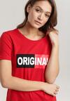 Czerwony T-shirt Leucedice