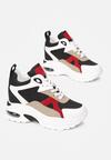 Biało-Czarne Sneakersy Annais