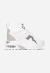 Biało-Szare Sneakersy Annais