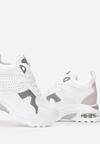 Biało-Szare Sneakersy Annais