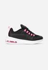 Czarno-Fuksjowe Sneakersy Quburn