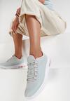 Szaro-Różowe Sneakersy Quburn