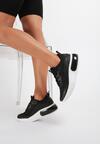Czarne Sneakersy Qego