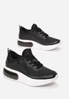 Czarne Sneakersy Qego