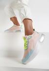 Koralowe Sneakersy Qego