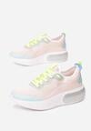 Koralowe Sneakersy Qego