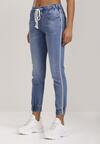 Niebieskie Jeansy Joggery Amydia