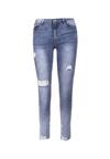 Niebieskie Jeansy Skinny Daphinohre