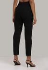 Czarne Jeansy Mom Fit Adomene