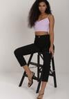 Czarne Jeansy Mom Fit Adomene