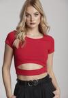 Czerwony T-shirt Aethegale