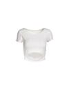 Biały T-shirt Aethegale