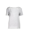Jasnoszary T-shirt Jelissa