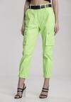 Limonkowe Spodnie Joggery Atemisia