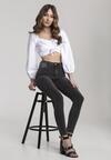 Czarne Jeansy Skinny Pisiliria
