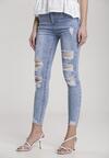 Niebieskie Jeansy Skinny Alluxie