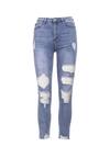 Niebieskie Jeansy Skinny Alluxie