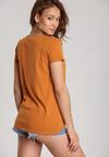 Camelowy T-shirt Lorerene