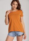 Camelowy T-shirt Lorerene