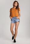 Camelowy T-shirt Lorerene
