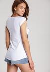 Biały T-shirt Loraisea