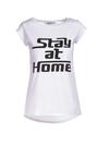 Biały T-shirt Loraisea