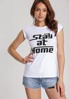 Biały T-shirt Loraisea