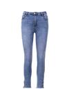 Niebieskie Jeansy High Waist Sirelura