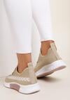 Beżowe Buty Sportowe Idahreia