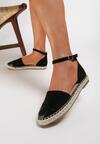 Czarne Espadryle Elidanea