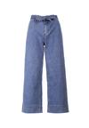 Niebieskie Jeansy Culottes Nerive