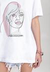 Biały T-shirt Murieleh