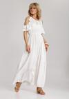Biała Sukienka Synasea