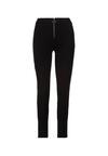 Czarne Spodnie Skinny Pisironis
