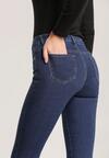 Granatowe Jeansy Charonis