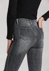 Szare Jeansy Skinny Narirea