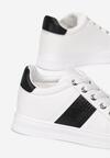 Biało-Czarne Sneakersy Arrivien