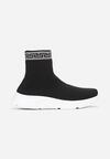 Czarne Sneakersy Feloria