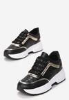 Czarne Sneakersy Lorerian