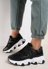 Czarne Sneakersy Leurianne