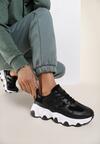 Czarne Sneakersy Leurianne