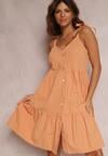 Pomarańczowa Sukienka Corirea