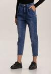 Niebieskie Jeansy Mom Fit Catesh