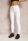 Białe Spodnie Skinny Winvienne