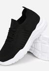 Czarno-Białe Buty Sportowe Phioseis