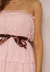 Różowa Sukienka Lidanea