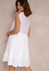Biała Sukienka Aigamisa