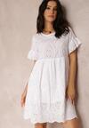 Biała Sukienka Wraxlynx