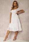 Biała Sukienka Nephia